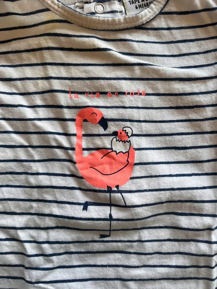 Combinaison short 6 mois Tape à l’œil - photo numéro 3