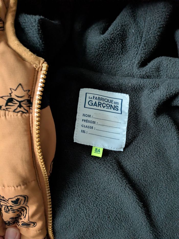 Doudoune tigre - photo numéro 3