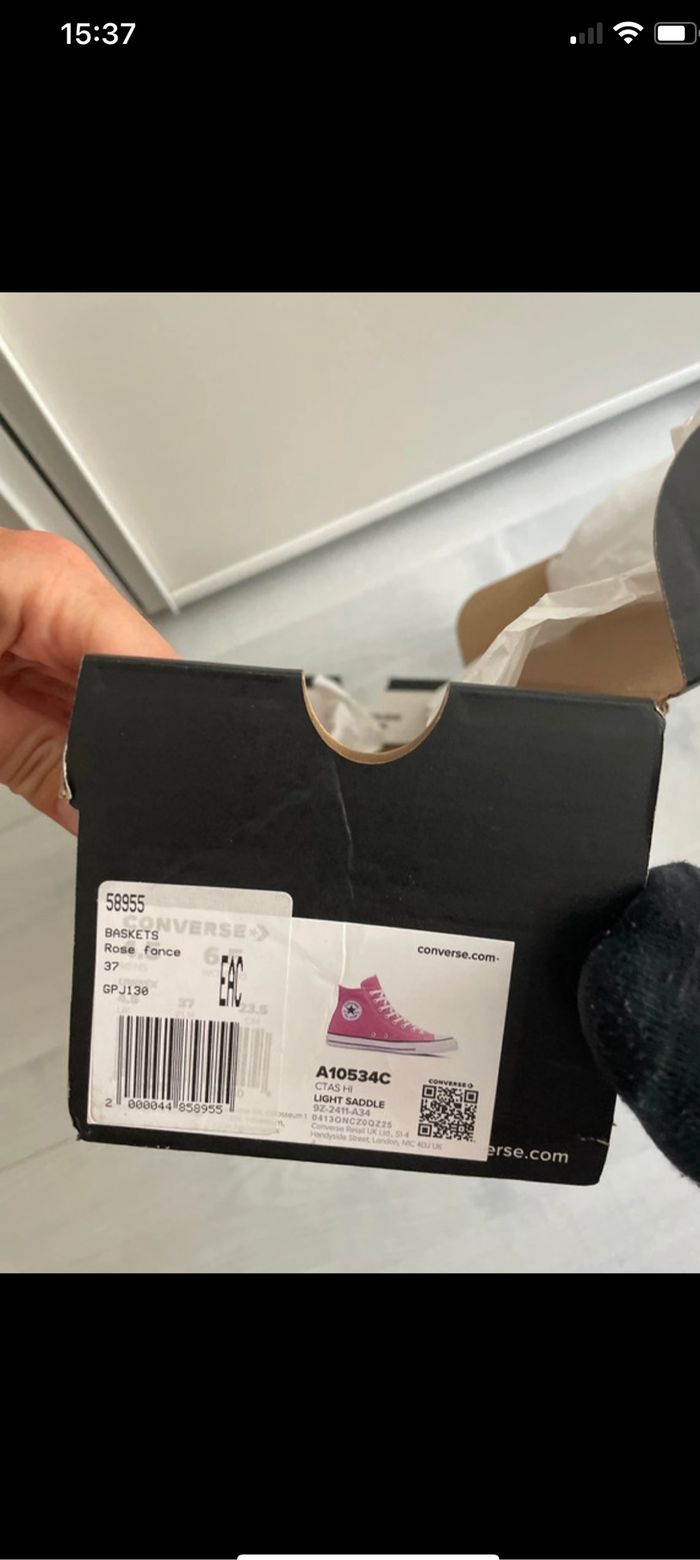 Converse taille 37 - photo numéro 4