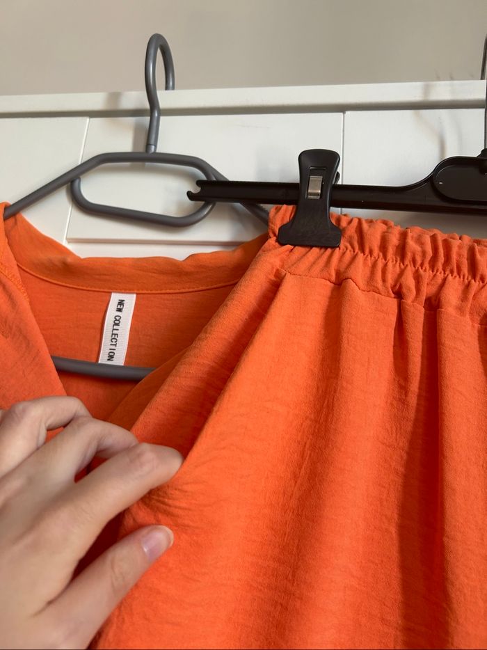 Ensemble orange unie New Collection Taille Unique - photo numéro 3