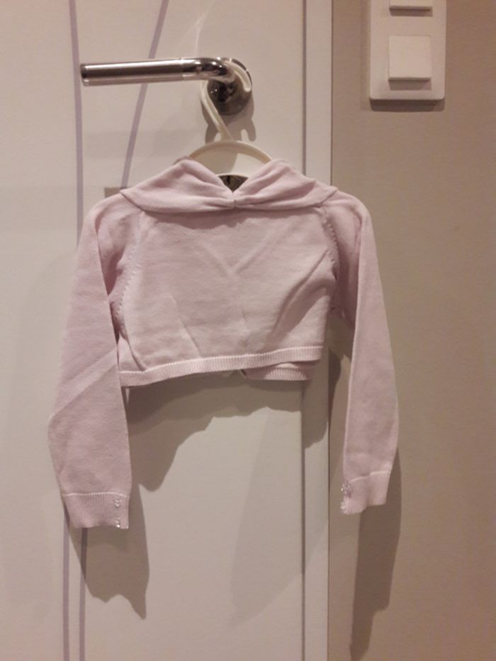 Gilet parme fille 23 mois - photo numéro 2