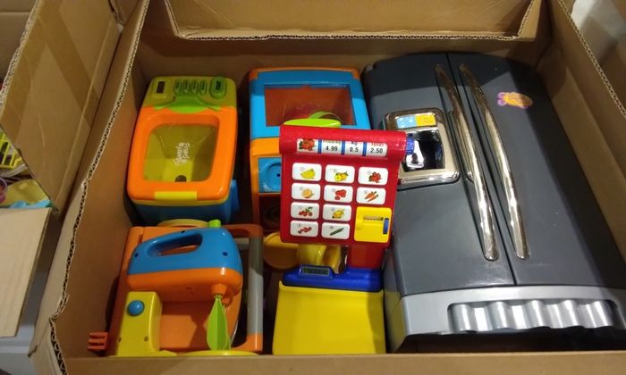 Cuisinière Smoby petit chef et gros lot de dinette - photo numéro 6