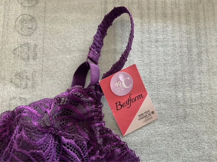 Soutien-gorge violet Bestform neuf - photo numéro 2