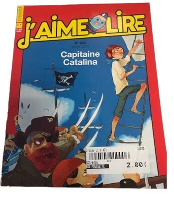 livre "j'aime lire capitaine Catalina" - OCCASION