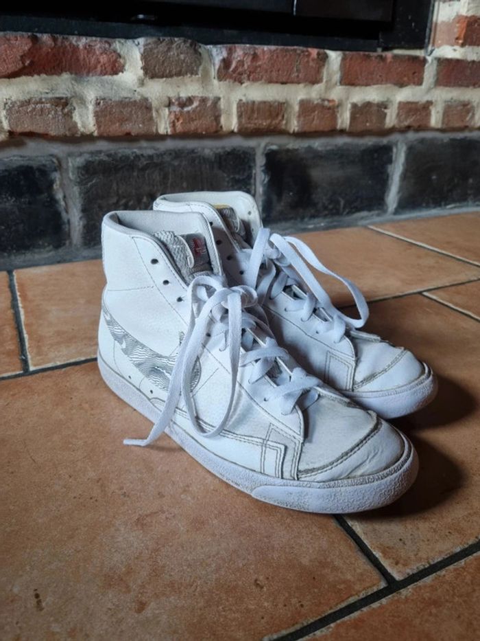 basket blazer nike blanche