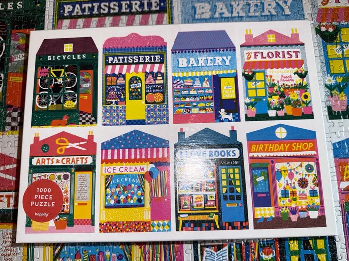 Puzzle Shops Happily. RÉSERVÉ à D