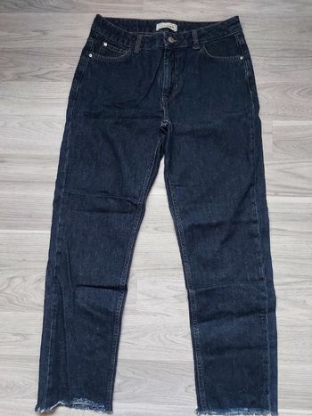 Pantalon denim marine pimkie