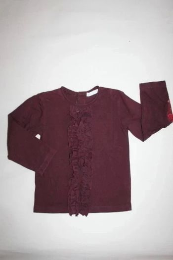 Tee shirt bordeaux Obaibi