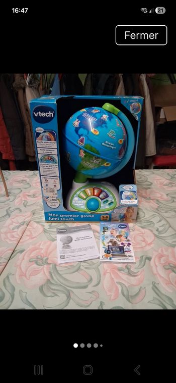 Mon premier globe vetch