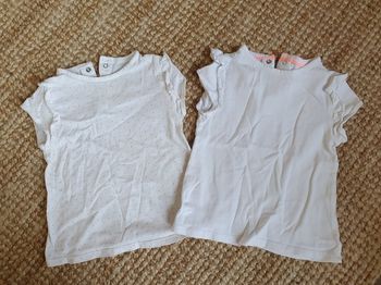 Lot 2 t-shirt - 18m - kiabi