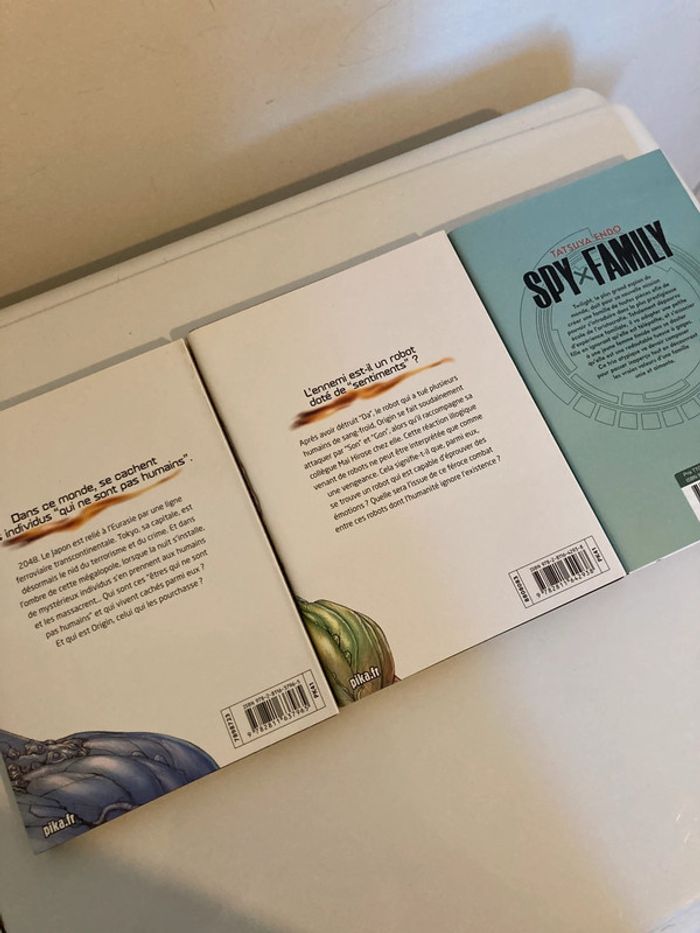 Lot Mangas Origin & Spy X Family - photo numéro 6