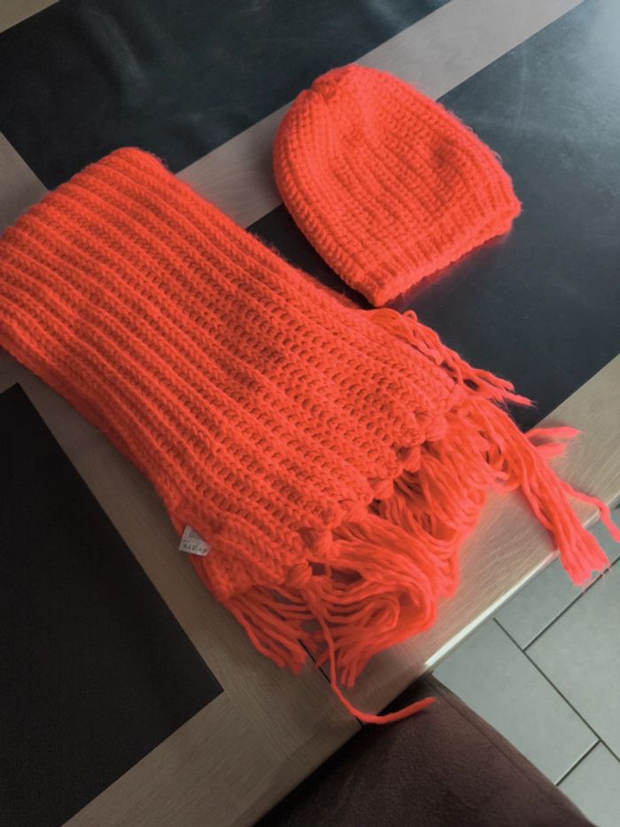 Écharpe et bonnet