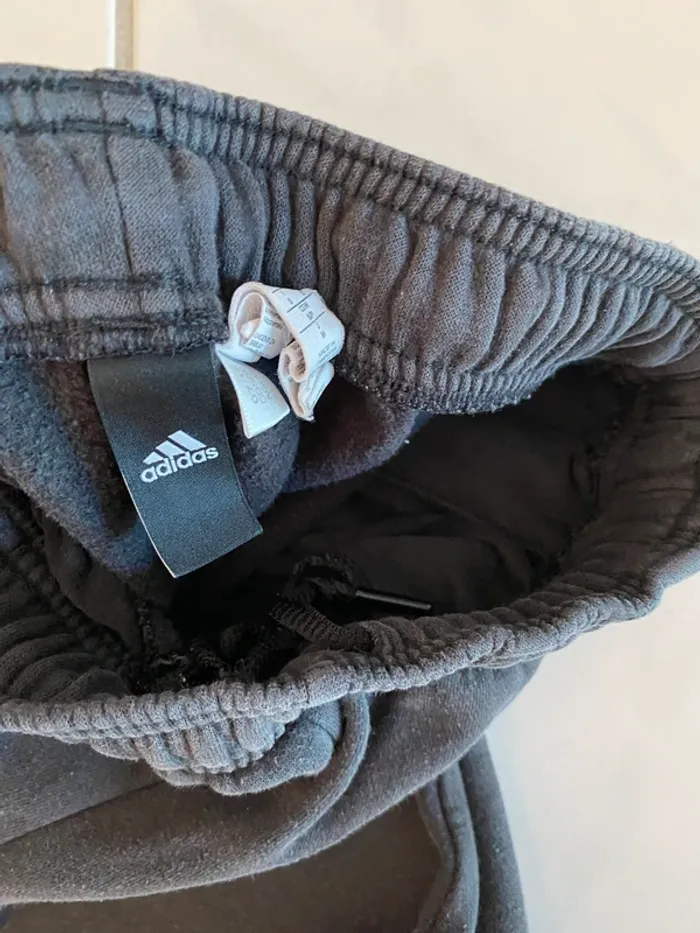 Jogging Adidas Premium Noir & Bleu Édition Streetwear Taille S - photo numéro 5