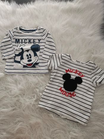 Tee shirt mickey 3 mois
