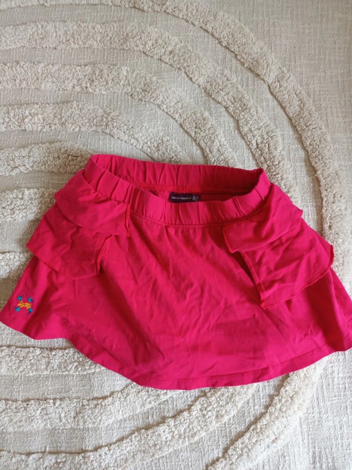 Short jupe rose fushia Sergent Major 7 ans
