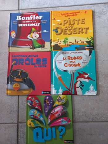 Lot de 5 livres MC do