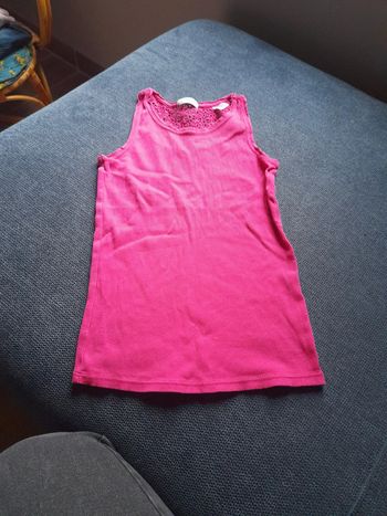 Débardeur mat cramé 10 ans