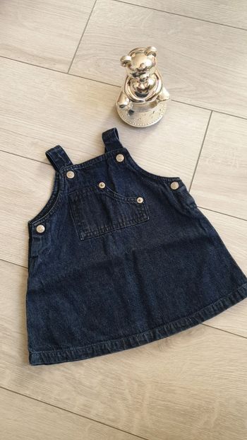 Robe en jean bébé fille 6 mois