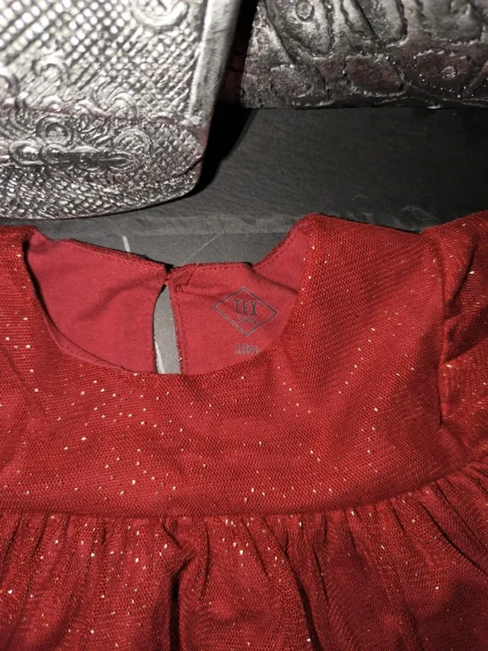Robe de soirée à paillettes 12 mois - photo numéro 3
