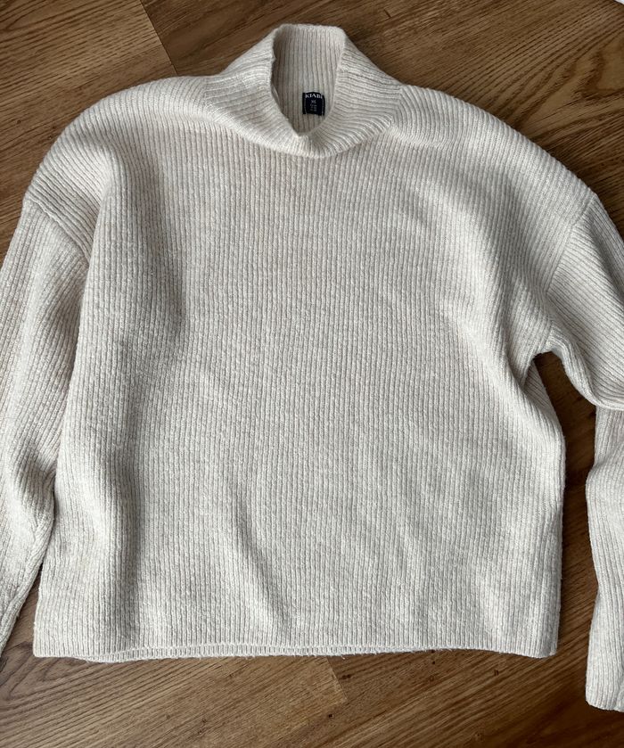 Pull crème - photo numéro 3