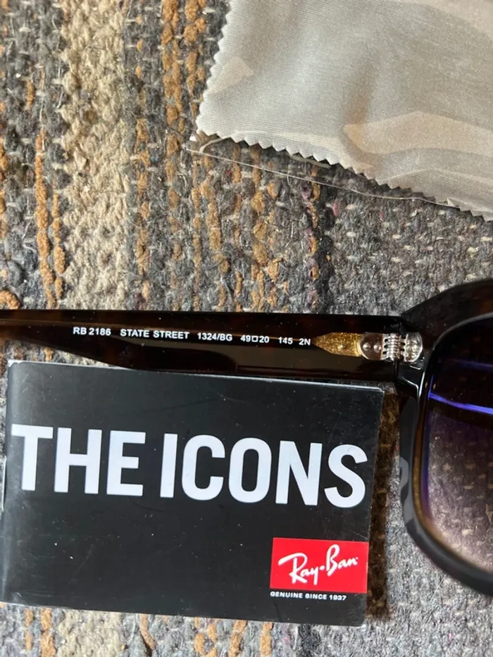 Lunettes de soleil officiel Ray-Ban 2025 édition limitée rare - photo numéro 7