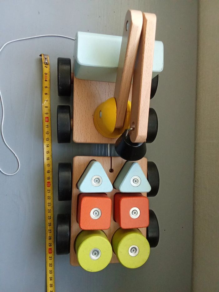 Camion et grue en bois - photo numéro 7