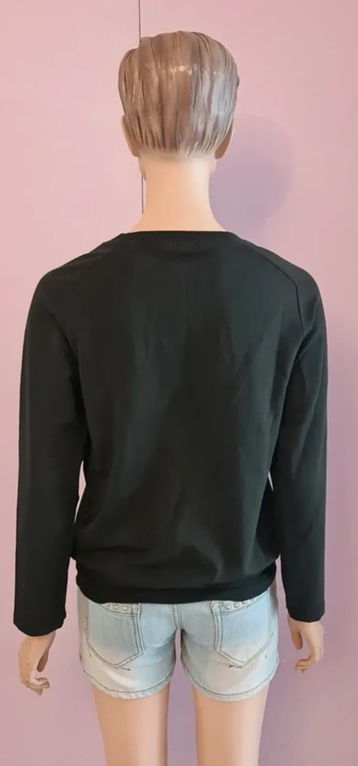 Pull femme noir - photo numéro 6