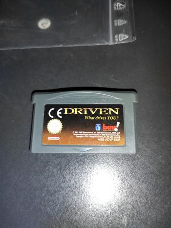 Driven Nintendo game boy advance