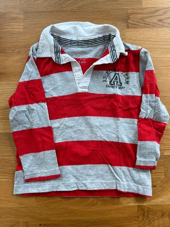 Polo manches longues garçon - Taille 3 ans