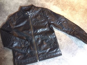 Veste style motard H&M 7/8ans neuve