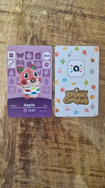 Carte Amiibo Apple - Esther - Rosi 359