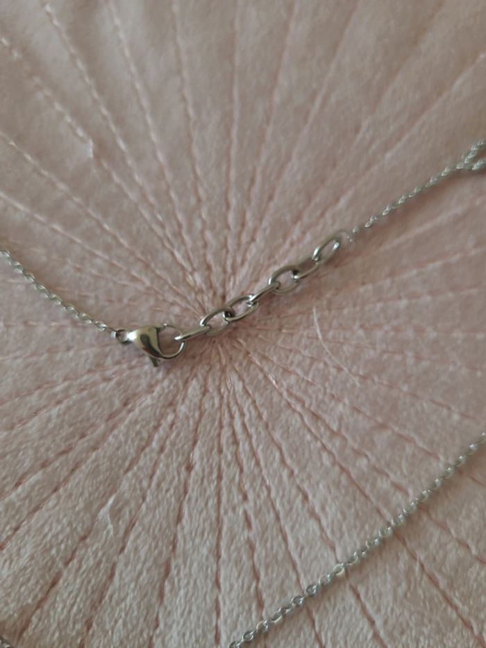 Collier acier et céramique - photo numéro 6