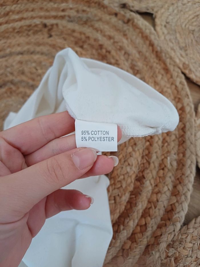 Top court blanc Romwe taille S 36 - photo numéro 7