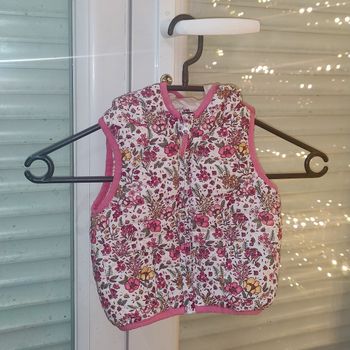 Veste sans manches fille