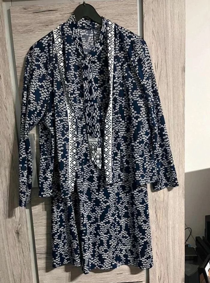 Ensemble robe et veste femme 48 vintage chic