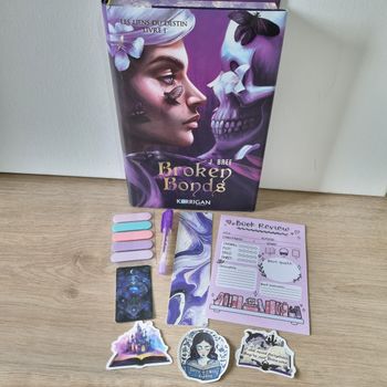 Broken bonds tome 1 collector et ses goodies 