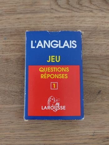 Jeu de cartes questions reponses