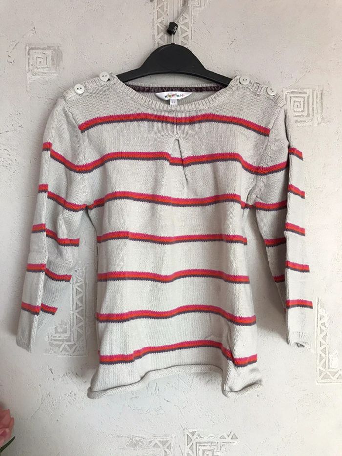 Pull rayé