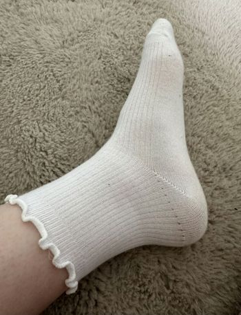 Chaussette portée