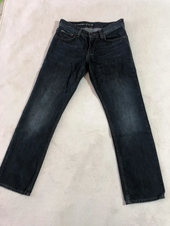 Jeans straight 32/30 homme pantalon