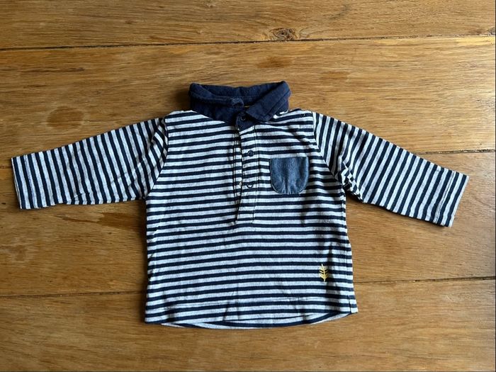 T-shirt ML Zippy 1/3 mois - photo numéro 2