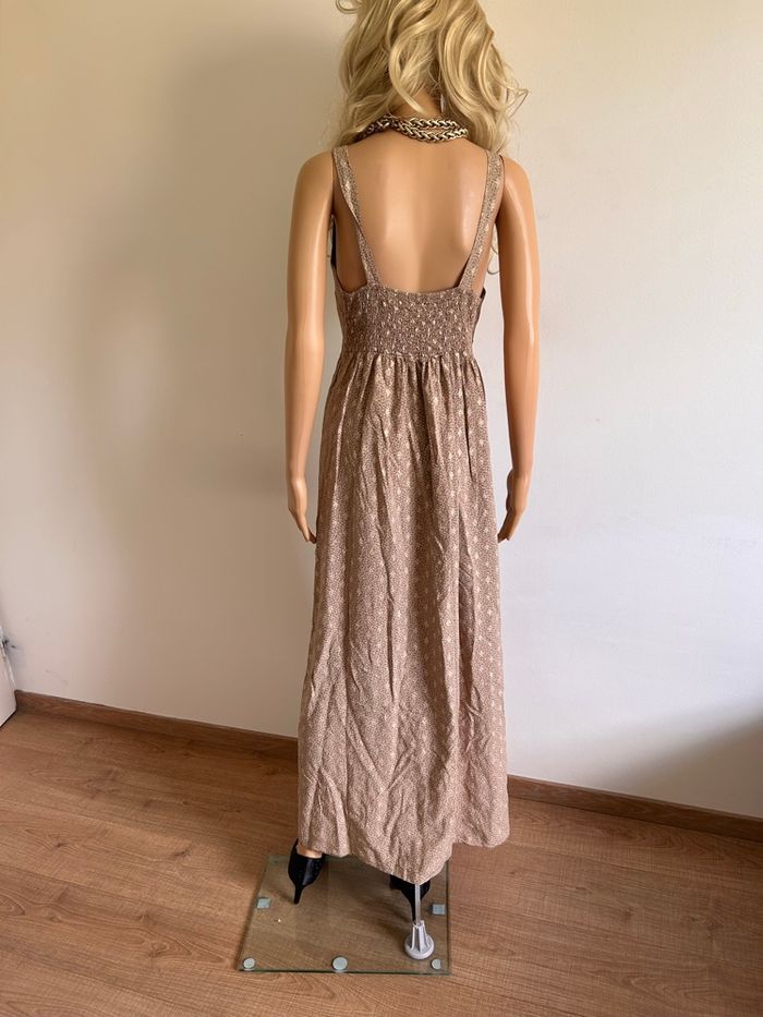 Robe longue à bretelles Made in Italy taille unique bon état (avec défaut) - photo numéro 7