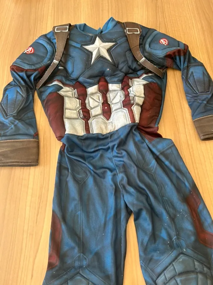 Déguisement Avengers captain america - photo numéro 3