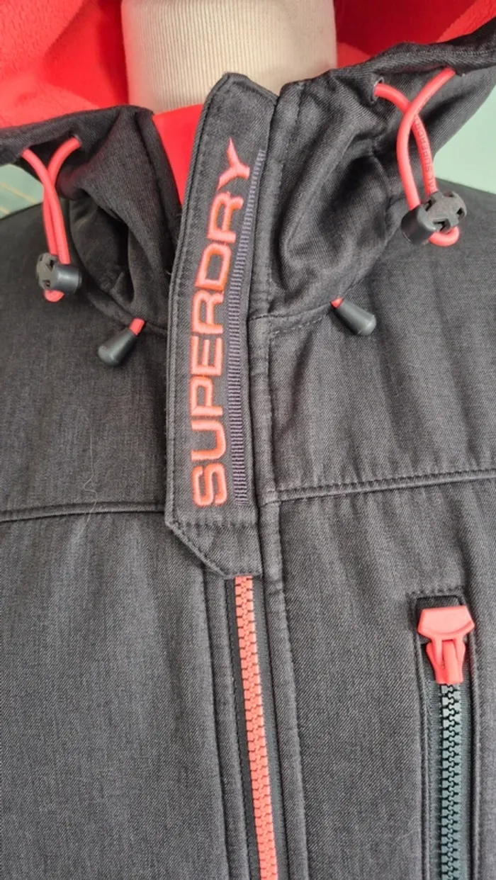 Manteau veste a capuche Superdry T.M - photo numéro 3