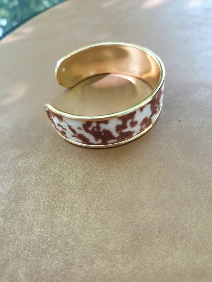 Bracelet manchette style country cowboy - photo numéro 2