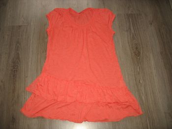TEE SHIRT MC LONG CORAIL "TEX" - TAILLE 3 - n°09
