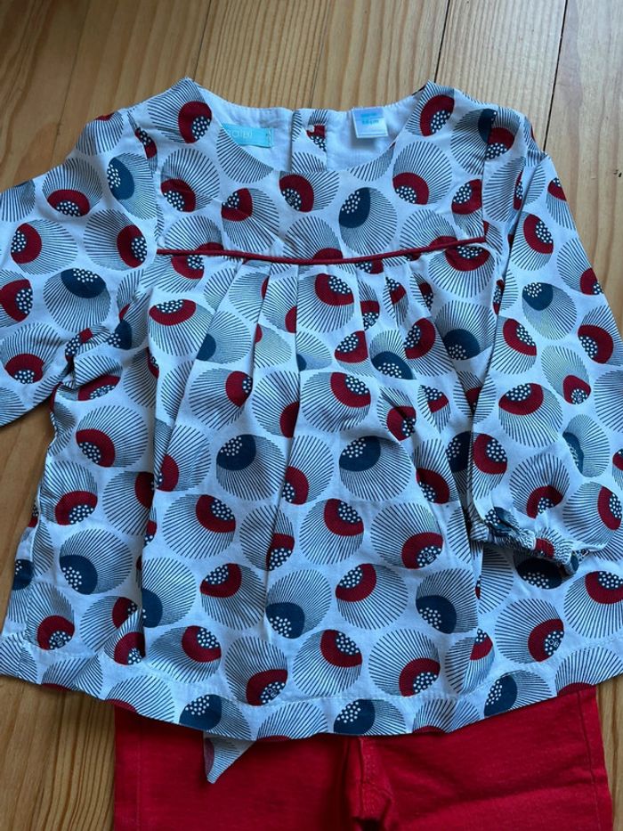 Ensemble Obaibi 6M rouge - photo numéro 2