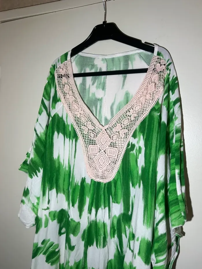 Robe verte vintage - photo numéro 3
