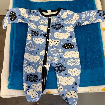 Grenouillère bébé 1 mois à 3 mois