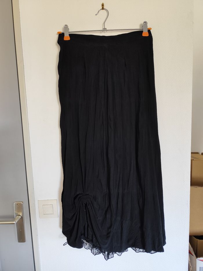 Longue jupe noire taille 1 Etna lea greb s and g paris halloween - photo numéro 2
